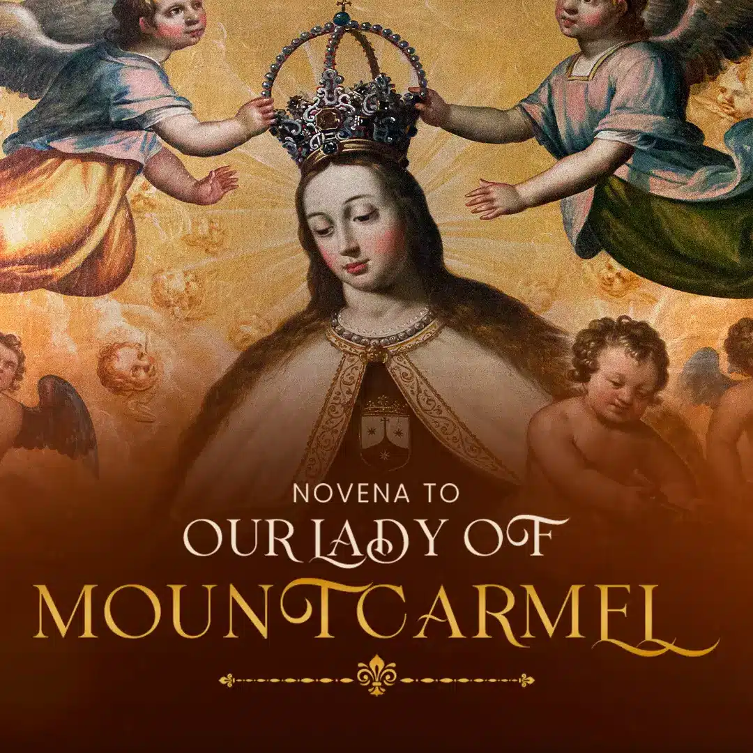Novena Lettering ⭐Novena to Our Lady of Mount Carmel🙏